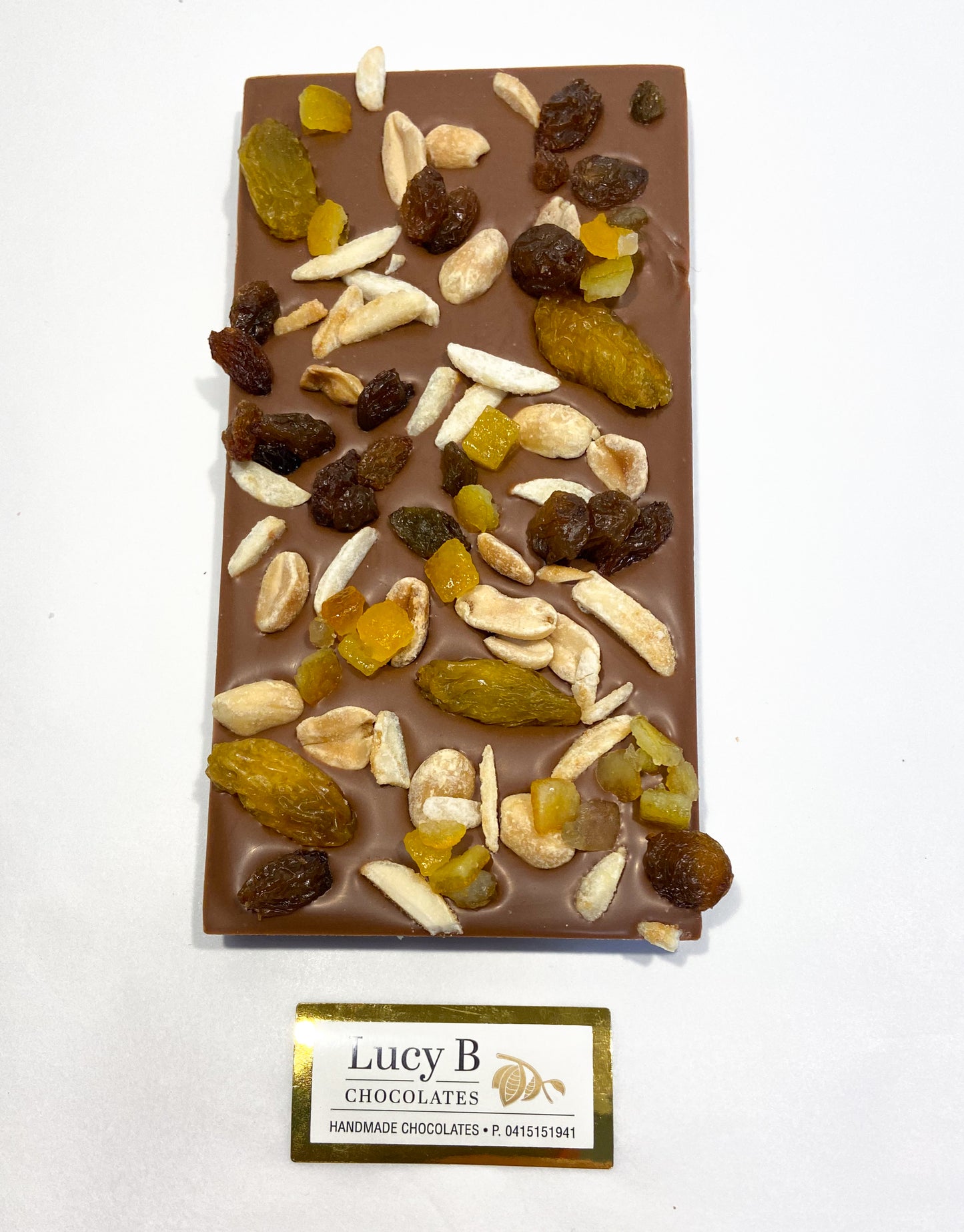 Milk Fruit and Nut Bar